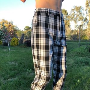 Bershka Plaid Pants